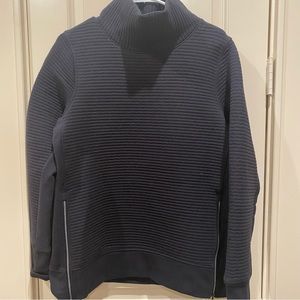 All In Motion Black Turtleneck Pullover Sweatshirt - M